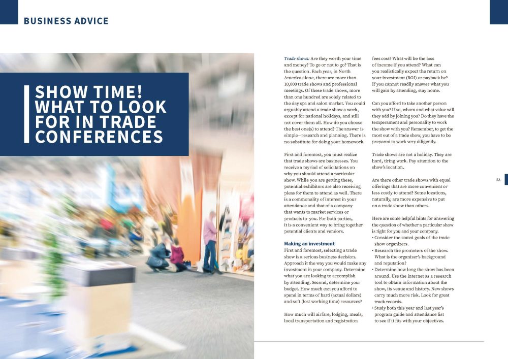what to look for in trade conferences